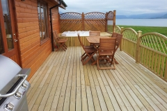 Njóttu útsýnisins af pallinum